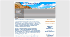 Desktop Screenshot of drmatthewnichols.com